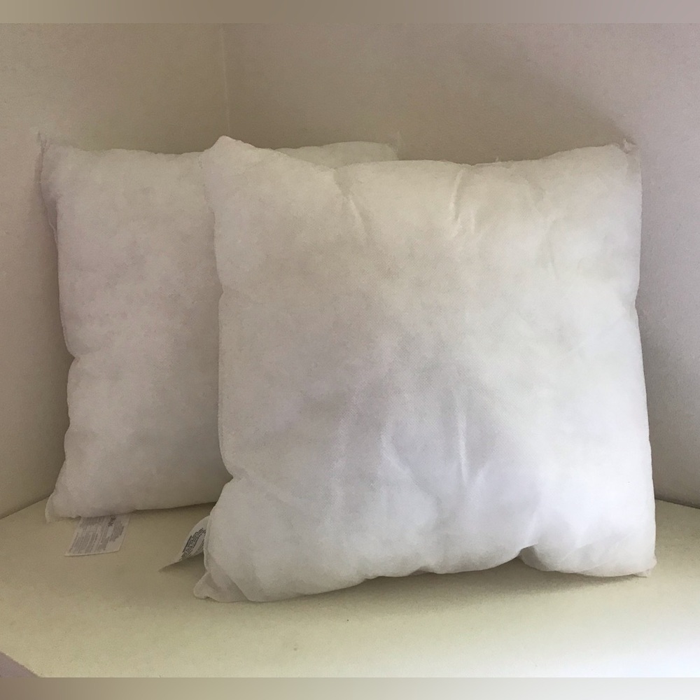 Never used - brand New Pillow inserts - sold separately